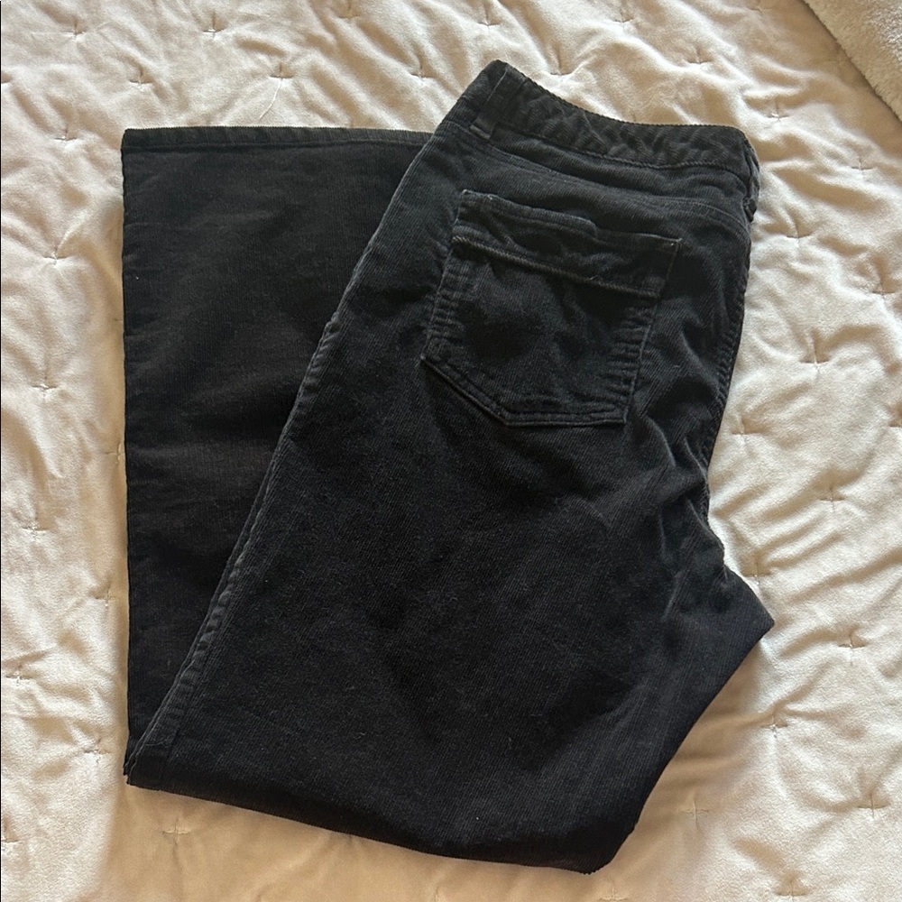 Bass Deep Brown Straight Leg Corduroy Pants